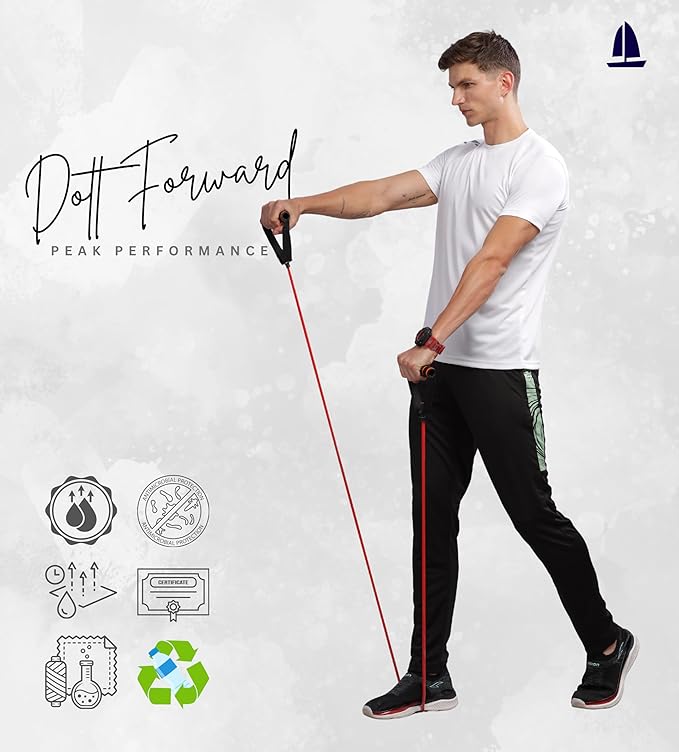 Men's Regular Fit Quick-Dry Active T-Shirt for Gym & Sports – Stylish, Comfortable, and Perfect for Workouts & Everyday Wear