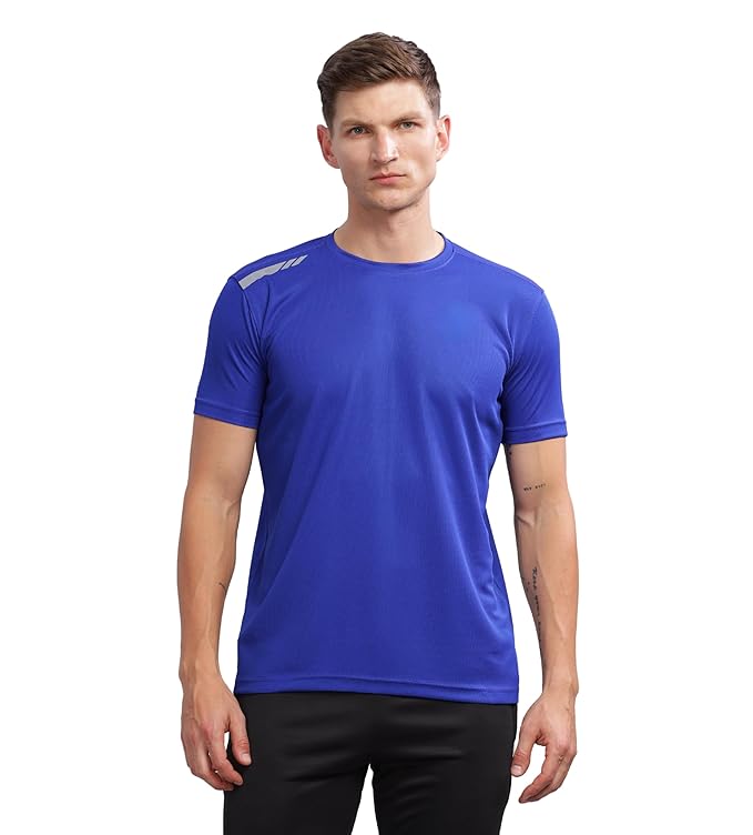 Men's Regular Fit Quick-Dry Active T-Shirt for Gym & Sports – Stylish, Comfortable, and Perfect for Workouts & Everyday Wear
