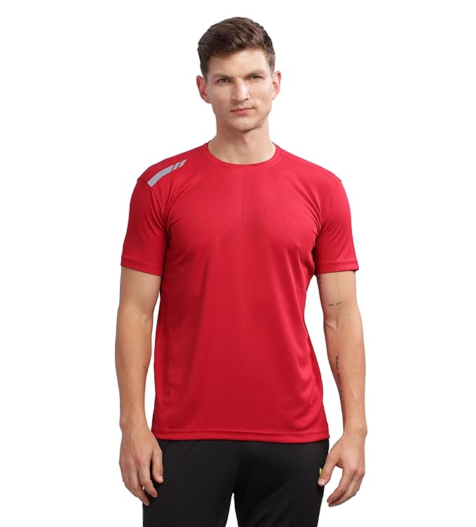Men's Regular Fit Quick-Dry Active T-Shirt for Gym & Sports – Stylish, Comfortable, and Perfect for Workouts & Everyday Wear