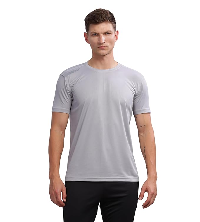 Men's Regular Fit Quick-Dry Active T-Shirt for Gym & Sports – Stylish, Comfortable, and Perfect for Workouts & Everyday Wear